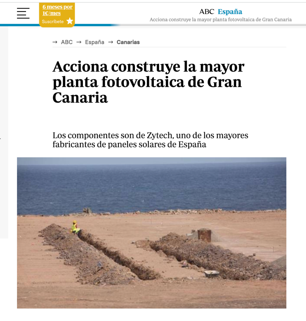 acciona planta gran canaria
